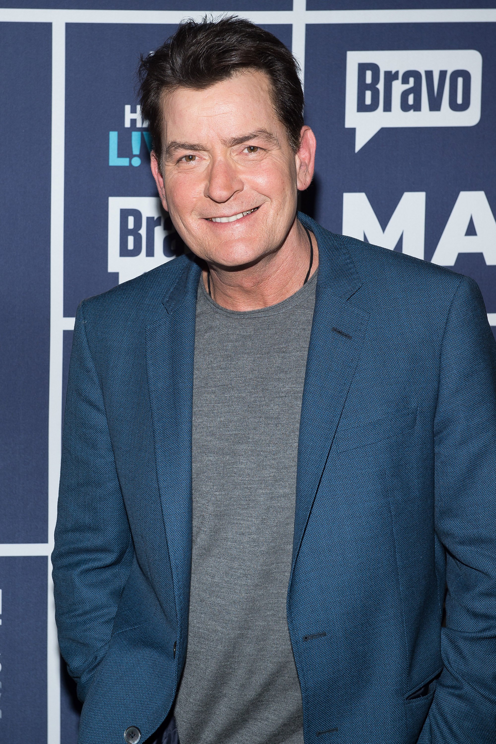 Charlie Sheen at "Watch What Happens Live with Andy Cohen" | Source: Getty Images