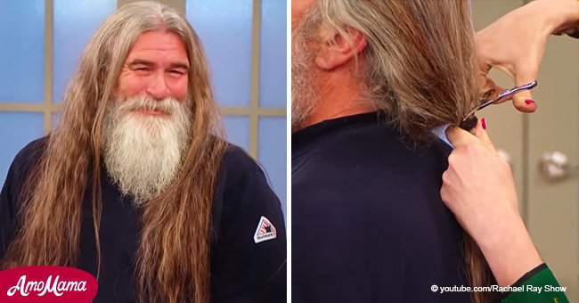 L'homme ne s'est pas coupé les cheveux depuis 16 ans: il obtient une transformation incroyable avec une nouvelle coiffure