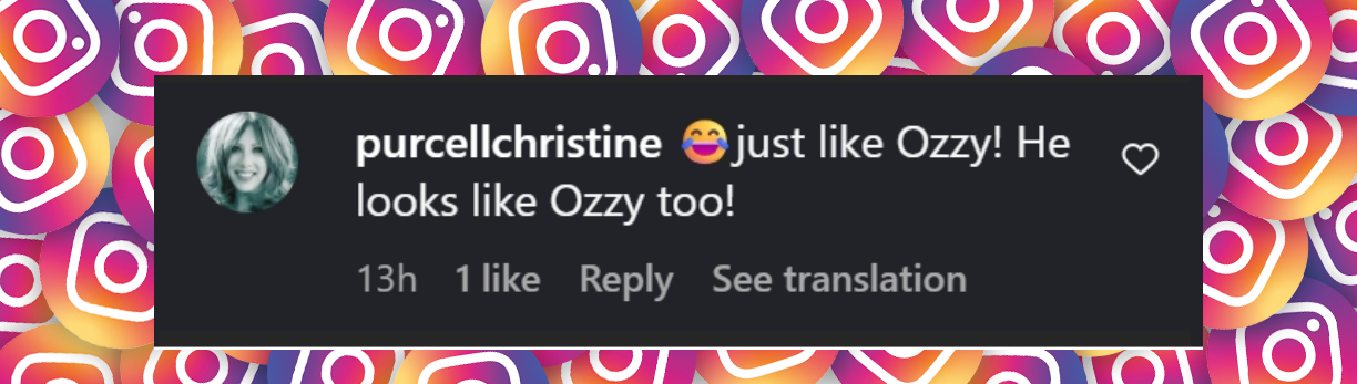 A netizen's comment from a post dated November 1, 2025. | Source: Instagram/enews