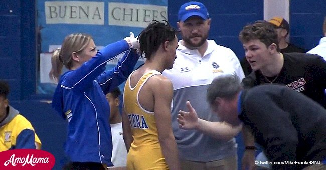 Wresting referee forces highschool student to cut off his dreadlocks, sparking massive outrage