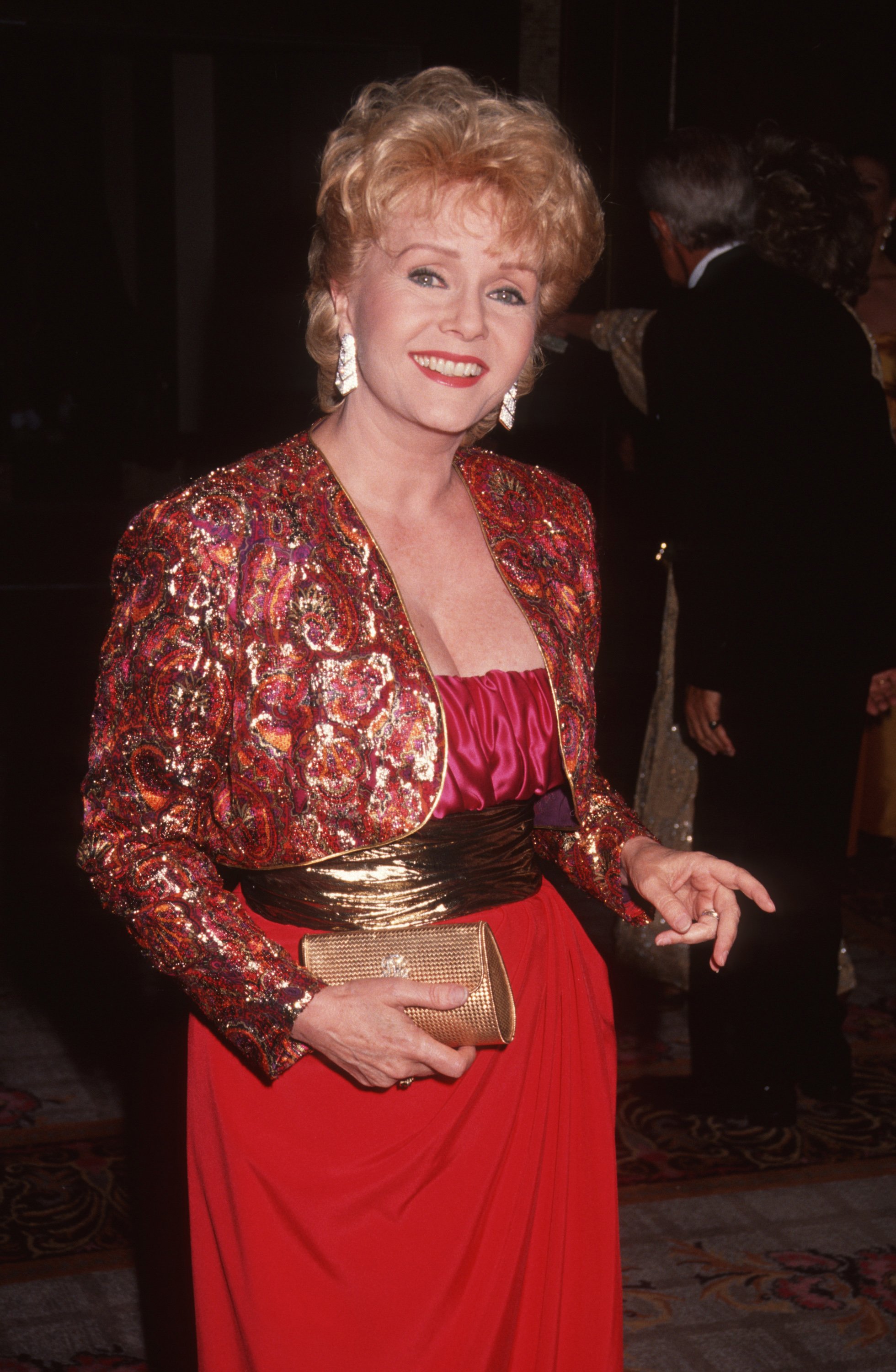 Debbie Reynolds smiling. | Source: Getty Images