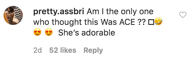 A fan commented of a Kandi Burruss’ daughter Balze Tucker smiling | Source: Instagram.com/kandi