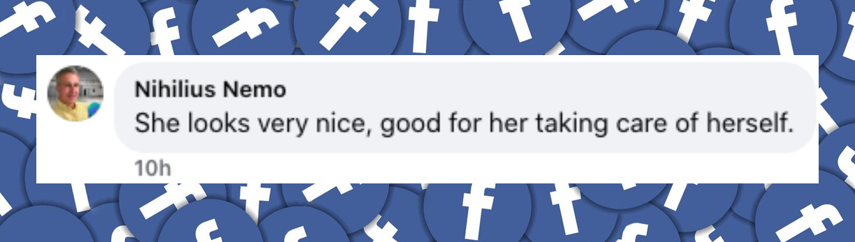 Fan comment about Valerie Bertinelli, posted on May 1, 2025. | Source: Facebook/People