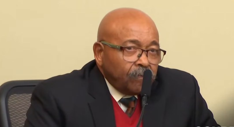 Sumter County Coroner Matthis Wright during Day 3 of GA v. Trinity Madison Poague, from a video dated December 4, 2025 | Source: YouTube/COURT TV