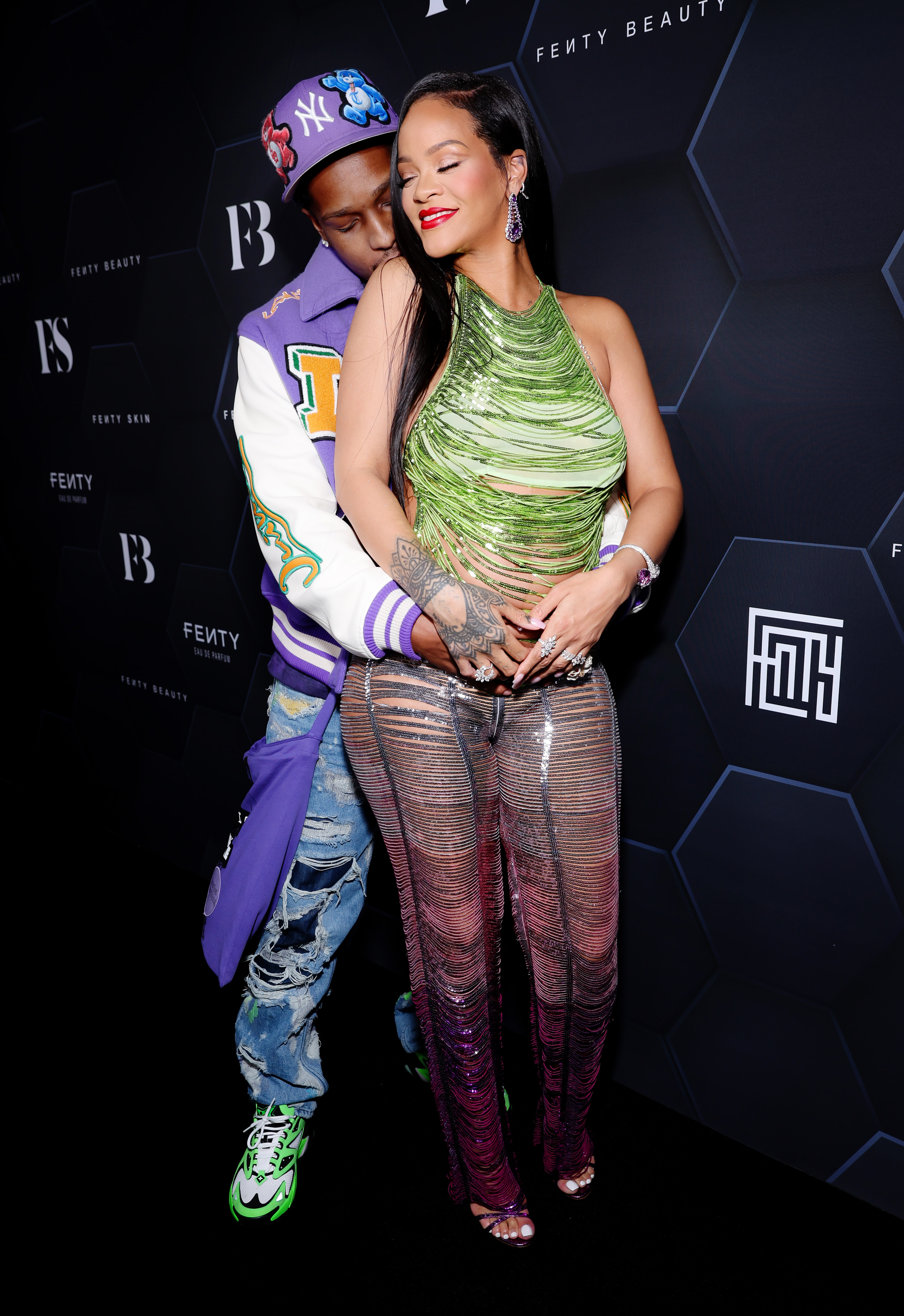 A$AP Rocky and Rihanna celebrate Fenty Beauty & Fenty Skin at Goya Studios on February 11, 2022, in Los Angeles, California. | Source: Getty Images