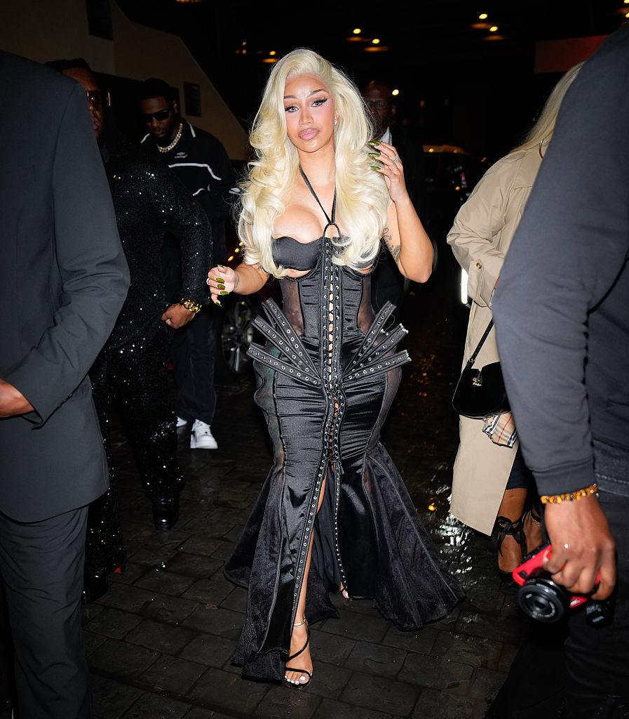 Cardi B turned heads at a 2025 Met Gala after-party in New York City on May 6, following the opening of the exhibition "Superfine: Tailoring Black Style."
