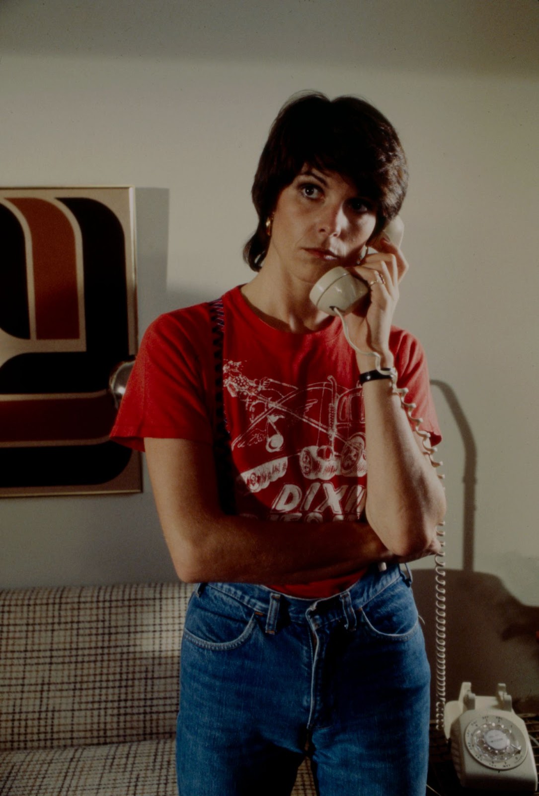 The famous actress shooting "The Girls in the Office" in 1979. | Source: Getty Images