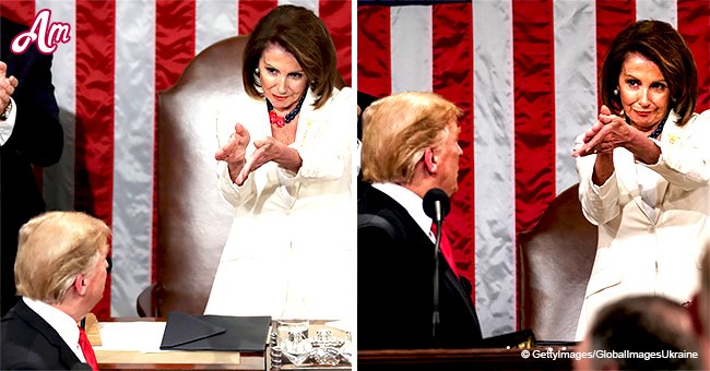 Nancy Pelosi breaks the Internet with weird clapping in Trump's ears, goes viral on social media