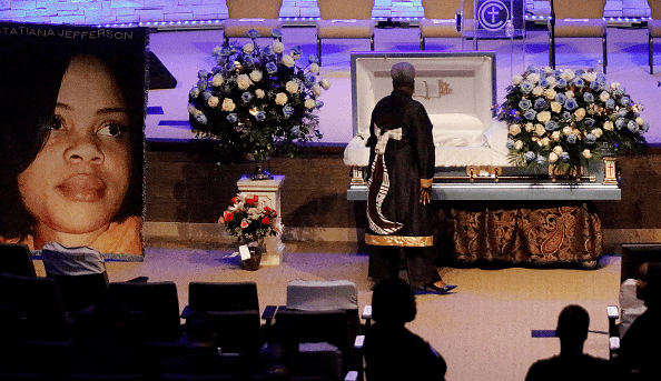 A picture from Atatiana Jefferson's funeral | Source: Getty Images/GlobalImagesUkraine