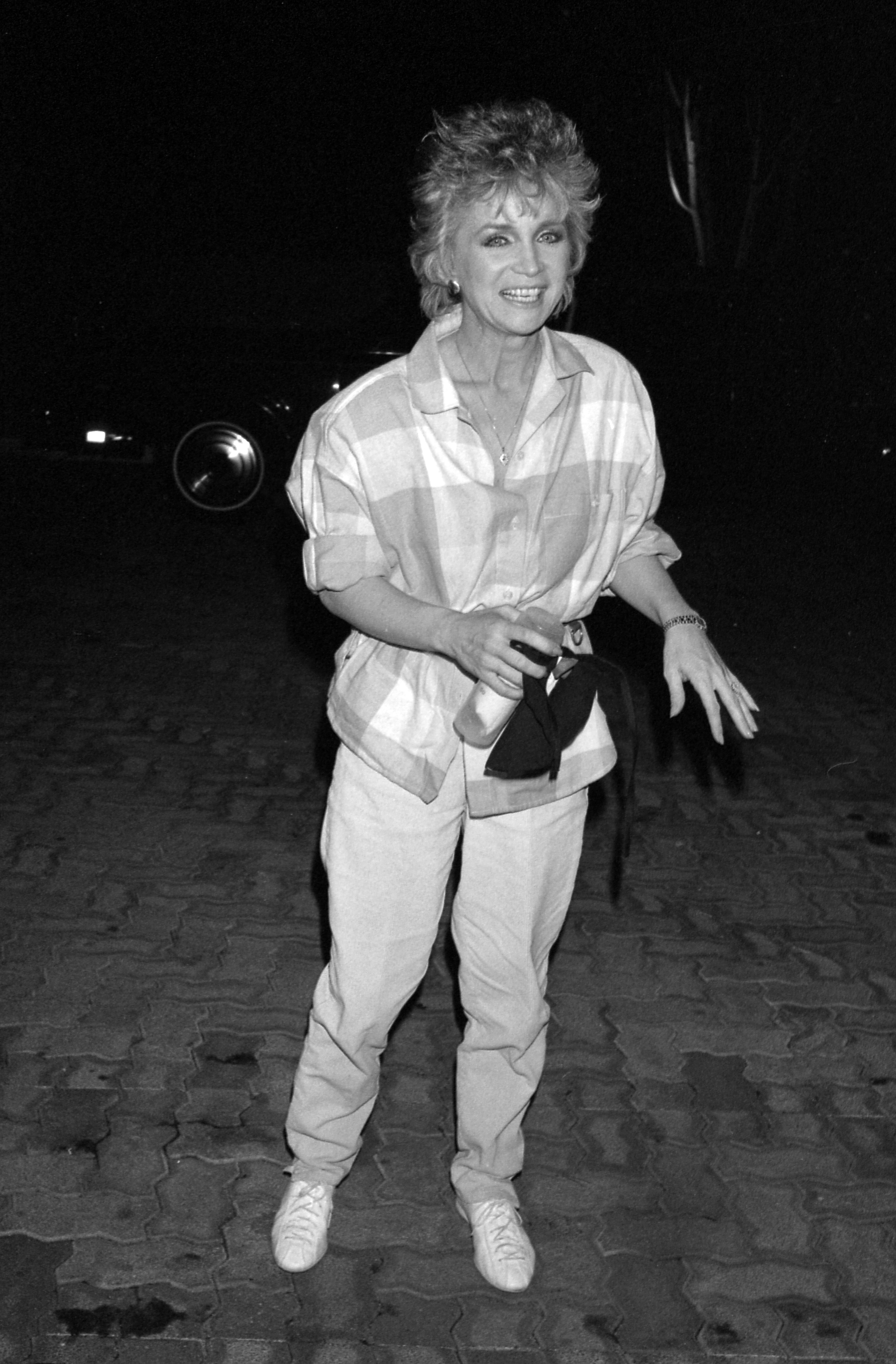 The singer attends a party on February 28, 1986 | Source: Getty Images