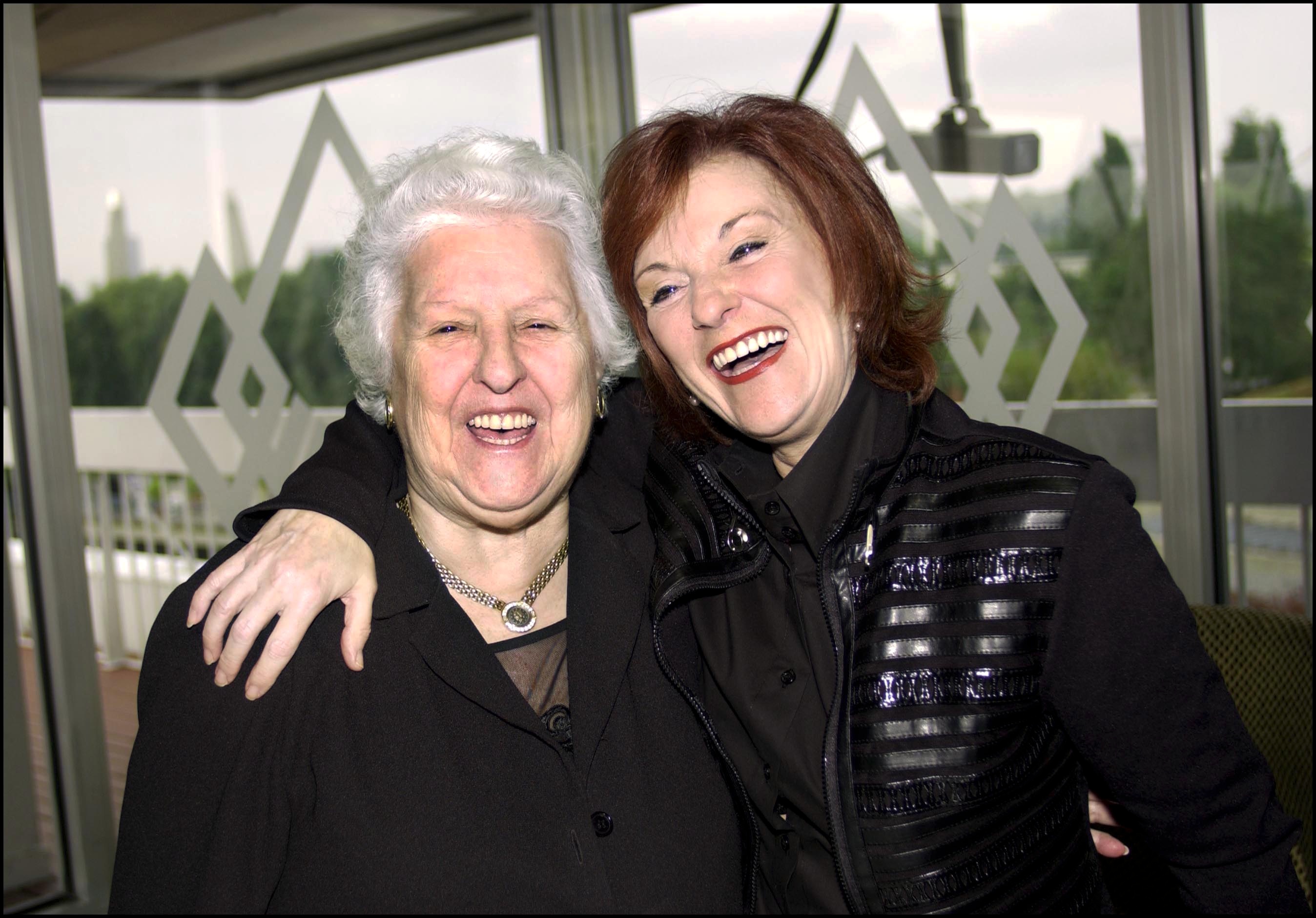 Claudette and Thérèse Dion in Montreal, Canada on October 11, 2002 | Source: Getty Images