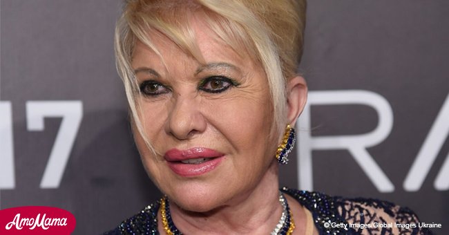 Ivana Trump appeared in a tight eye-catching dress for diet program ...