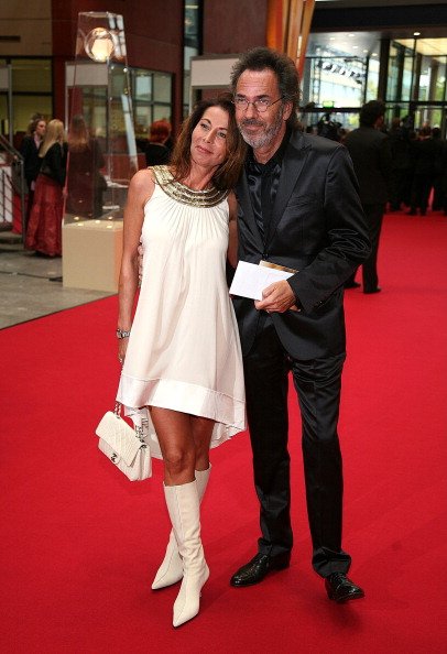 Hugo Egon Balder, Ehefrau Meral Canan, RTL-Gala Verleihung 9. "Deutscher Fernsehpreis", "Coloneum", Köln, Nordrhein-Westfalen, Deutschland | Quelle: Getty Images