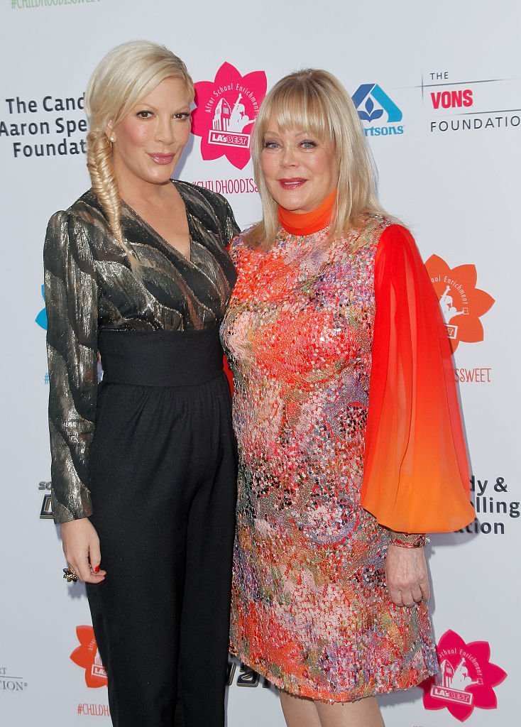 Tori Spelling and Candy Spelling at LA's Best annual family dinner. | Source: Getty Images