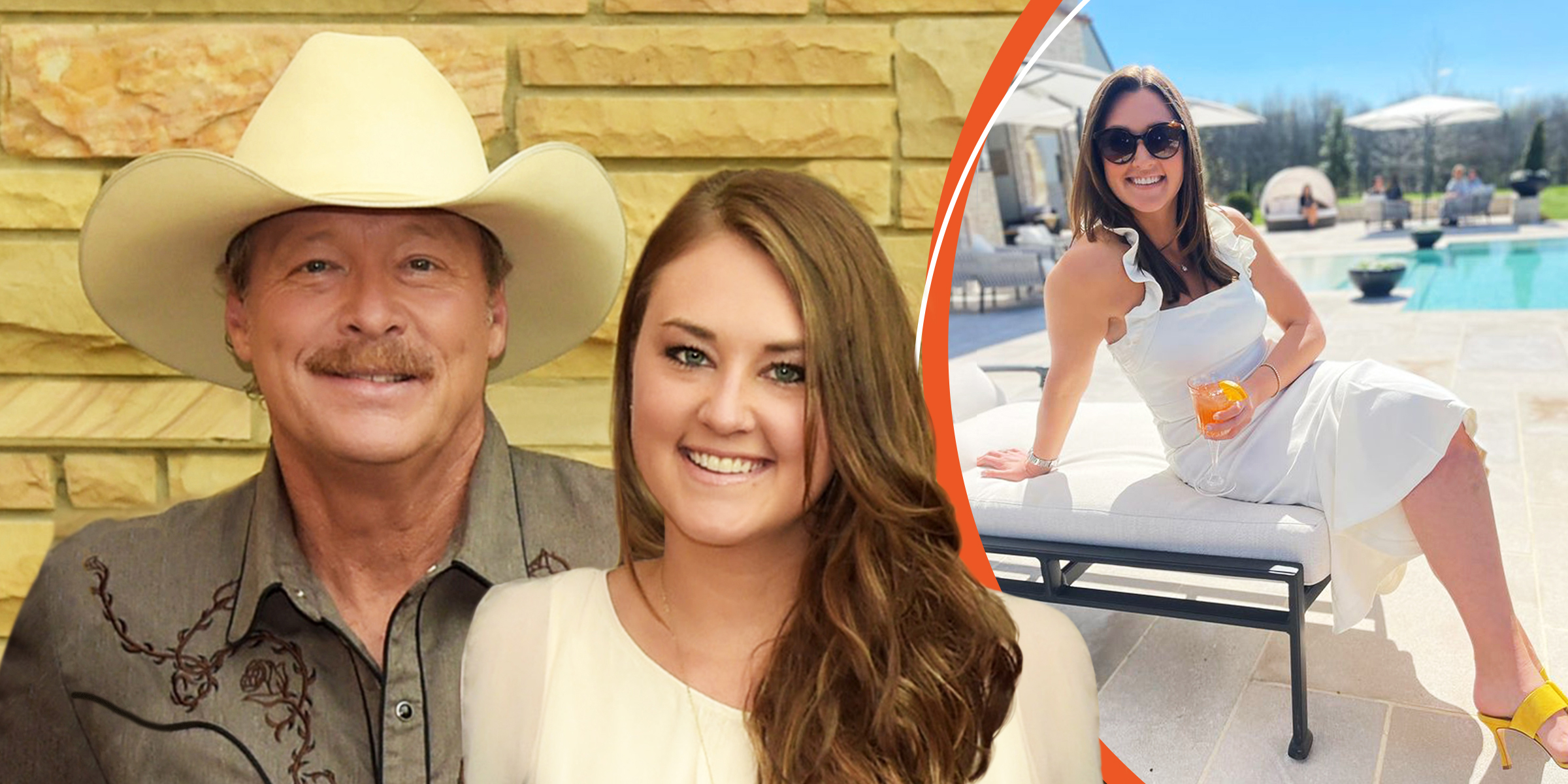 Alan Jackson and his daughter Mattie Denise Jackson. | Source: Getty Images | instagram.com/mattiejackson