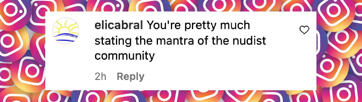 A netizen's remark on Valerie Bertinelli's lengthy message, posted on December 4, 2024 | Source: Instagram.com/wolfiesmom