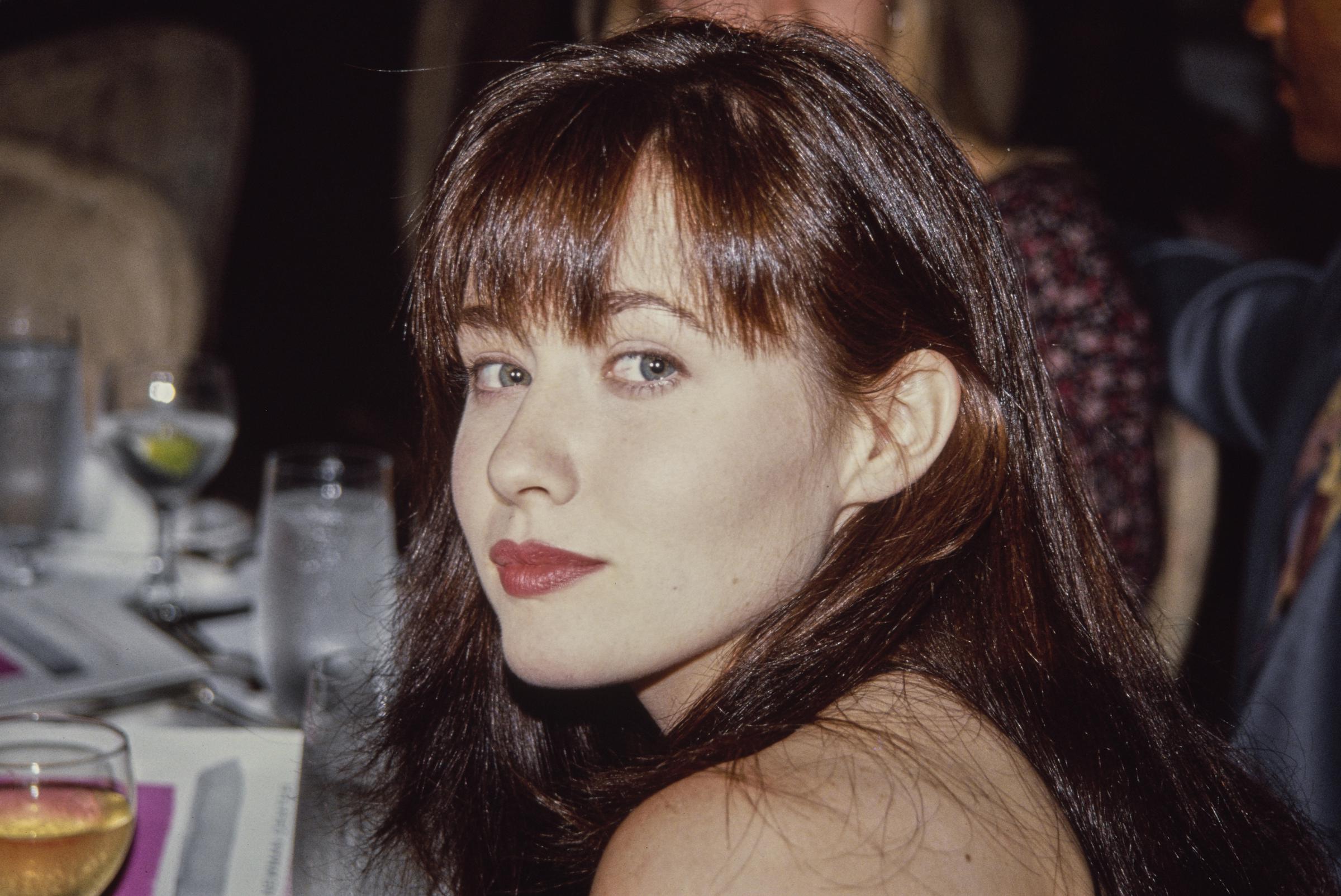 Shannen Doherty at the 10th Annual Scott Newman Gala on November 9, 1990, in Beverly Hills, California. | Source: Getty Images