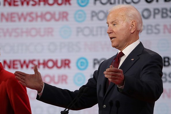 Joe Biden speaks during the Democratic presidential primary debate on December 19, 2019 | Photo: Getty Images