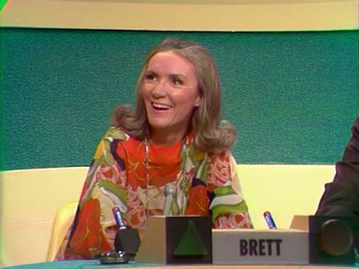 Brett Somers on her first appearance as a panelist on "The Match Game" in 1973. | Image: YouTube/ BUZZR