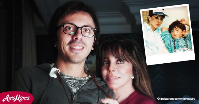 El otro hijo de Verónica Castro: conoce a Michel, el hermano de Cristian  del que pocos saben