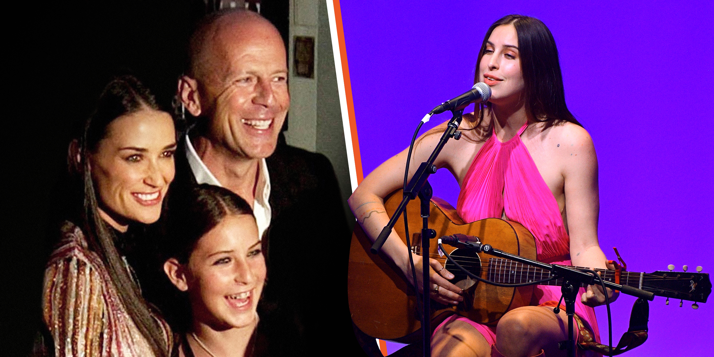 Bruce Willis, Demi Moore, and Scout Willis | Scout Willis | Source: Getty Images | Instagram.com/demimoore