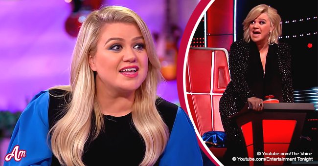 Kelly Clarkson Freaked out When Her Chair Malfunctioned during 'Voice ...