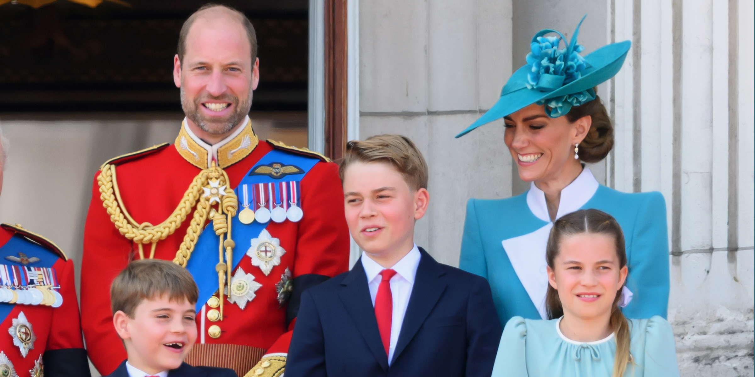 Prince William and Princess Charlotte | Source: Getty Images