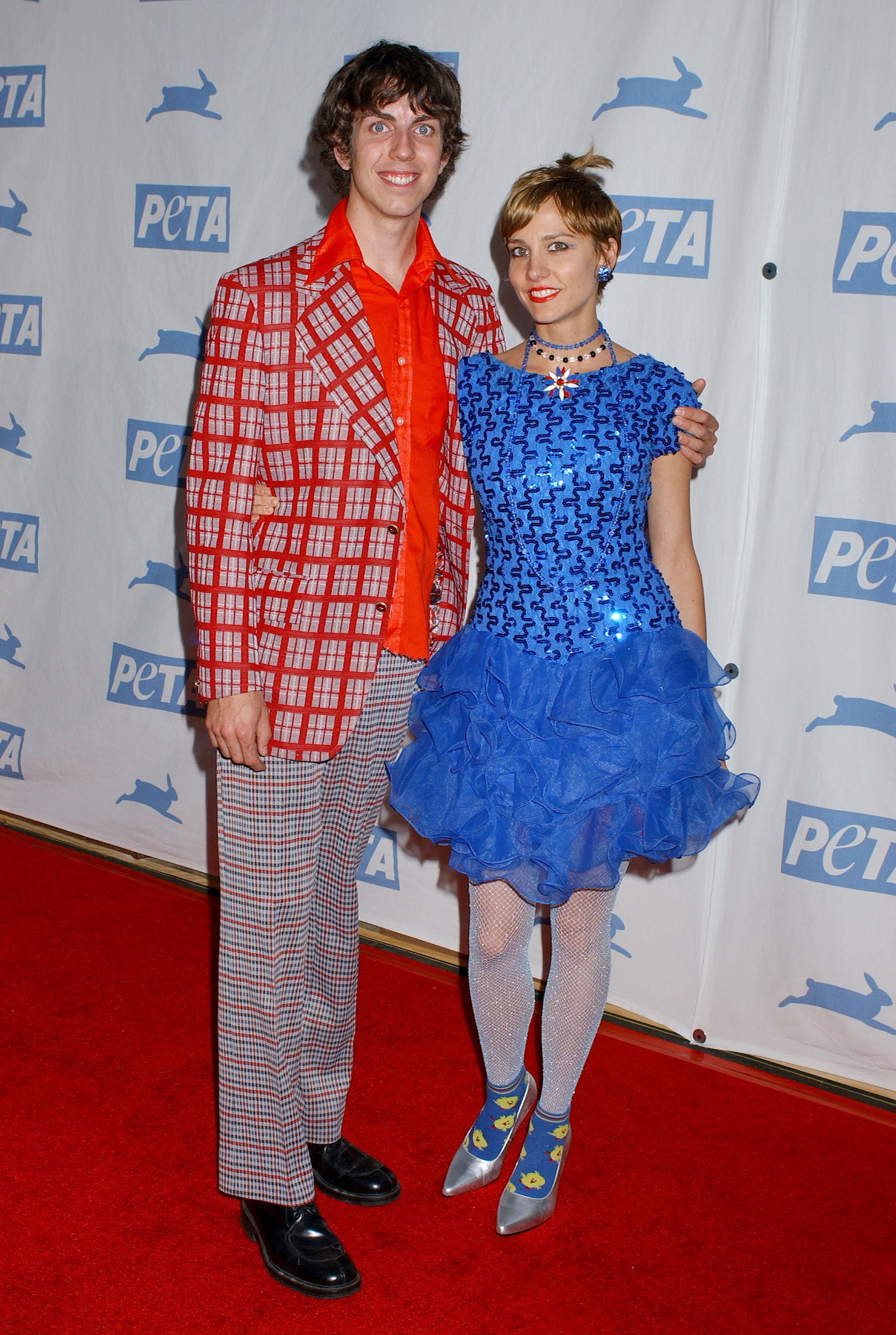 Taran Noah Smith and Heidi Van Pelt attend PETA's 25th Anniversary Gala and Humanitarian Awards Show at Paramount Studios in Hollywood, California, United States. | Source: Getty Images