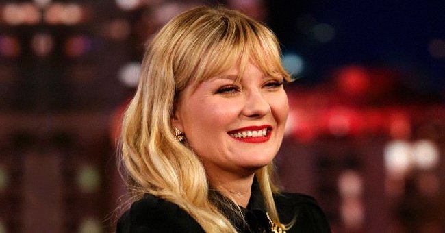 Kirsten Dunst during her appearance on the TV show "Jimmy Kimmel Live" on November 20, 2017. | Photo: Getty Images