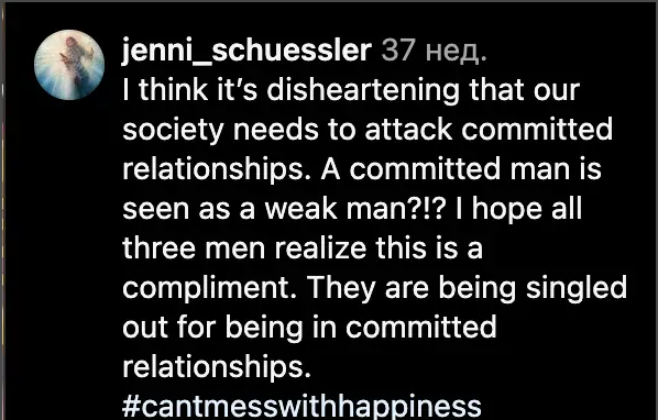 Fan comment on Dax Shepard's post, dated December 17, 2022 | Source: Instagram.com/daxshepard/