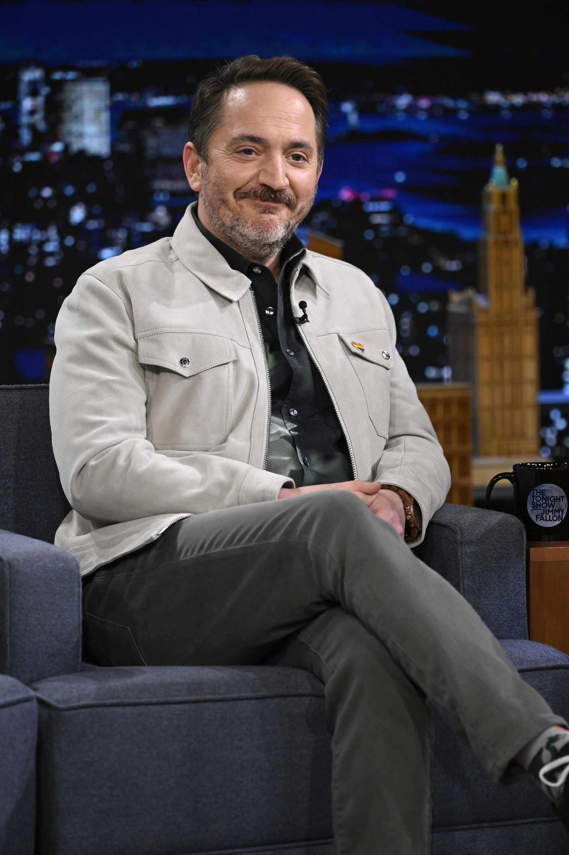 Ben Falcone is pictured during his interview on "The Tonight Show with Jimmy Fallon" on June 6, 2022 | Source: Getty Images