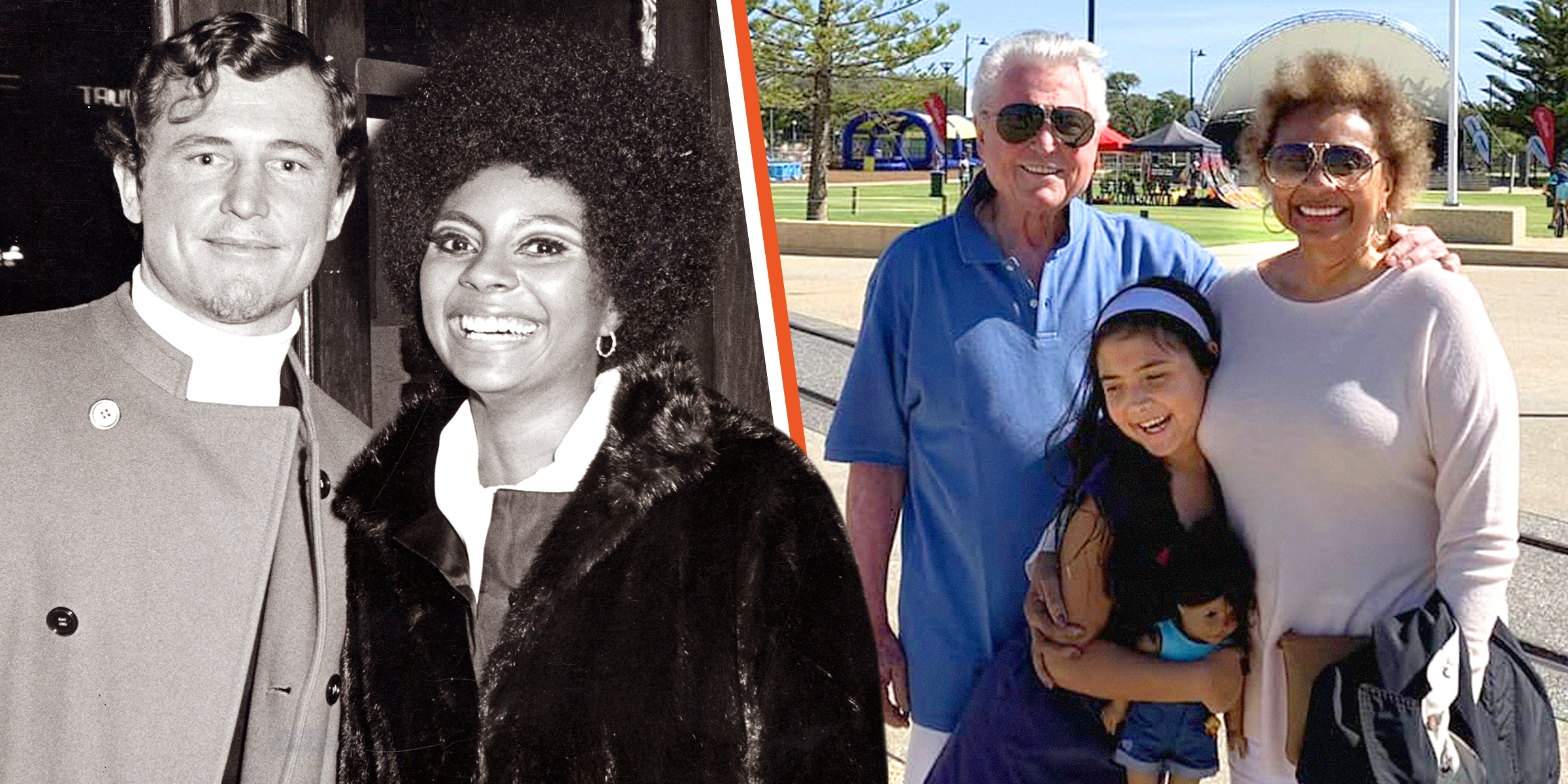 Leslie Uggams with husband then/now | Source:Getty Images | Instagram/leslieuggams1