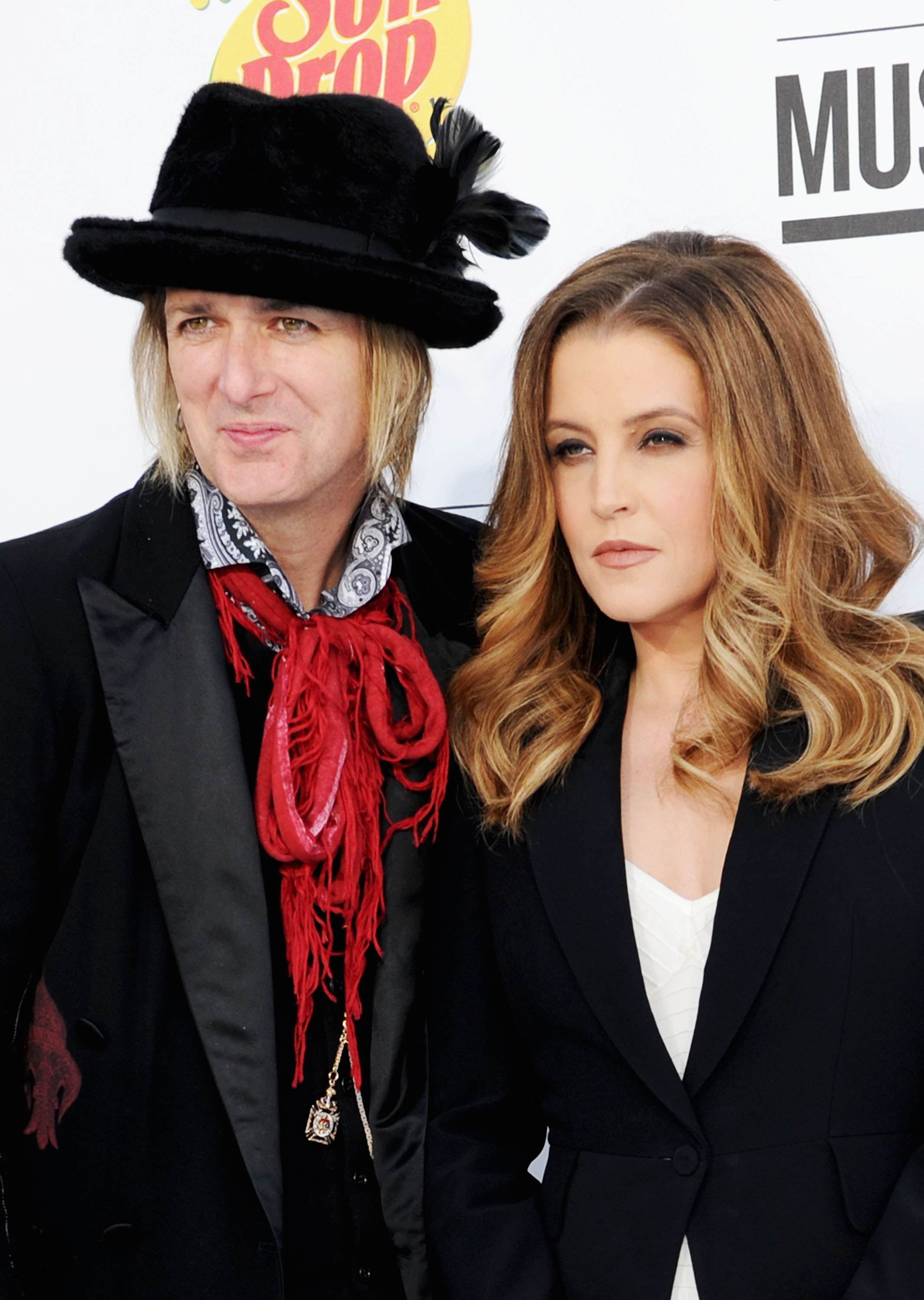 Michael Lockwood and Lisa Marie Presley on May 20, 2012 in Las Vegas, Nevada | Source: Getty Images