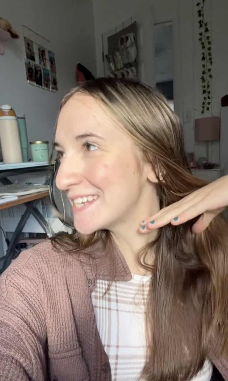Maddie after undergoing double jaw surgery from a post dated October 24, 2023. | Source: TikTok/maddieakamofo