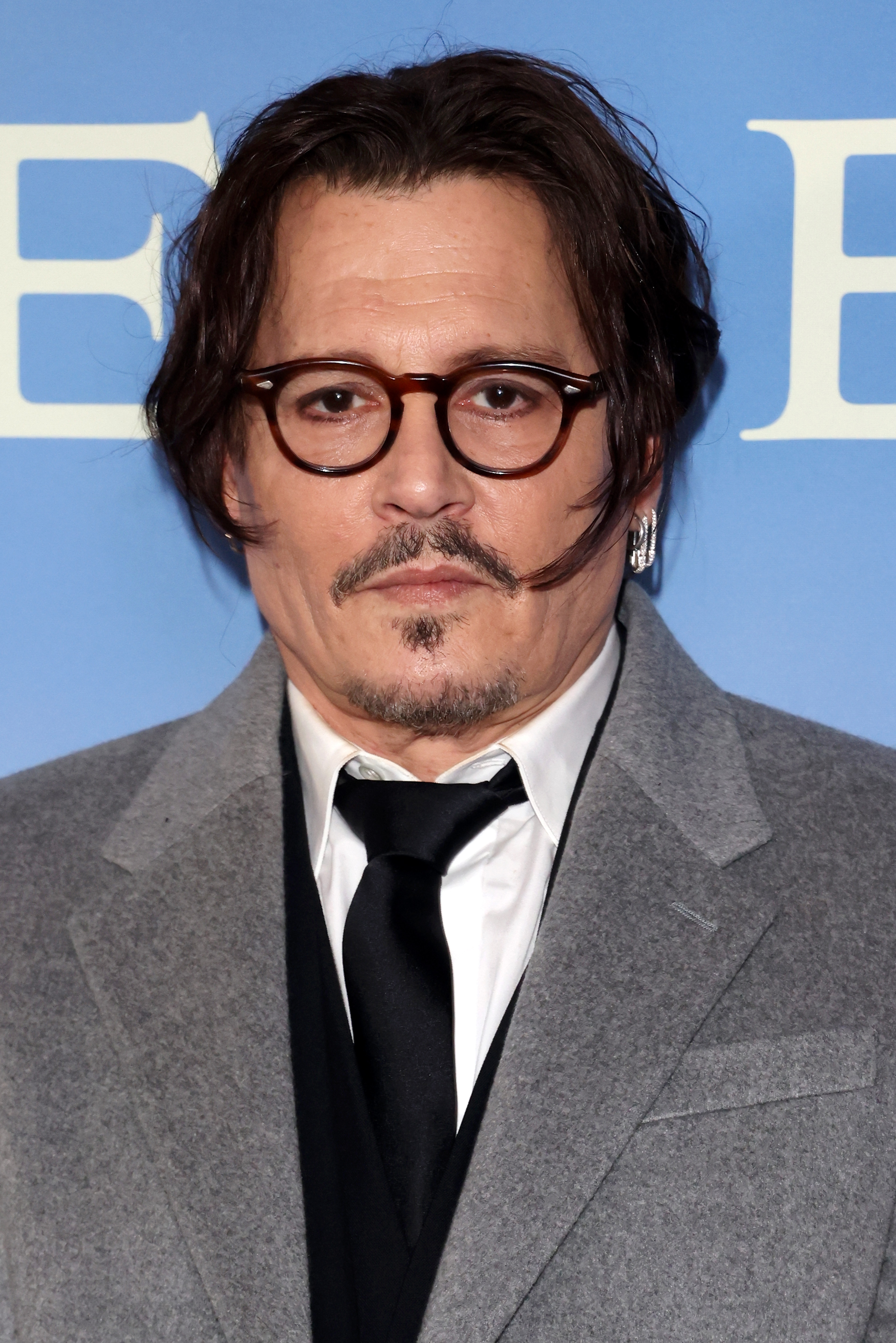 Johnny Depp attends the "Jeanne du Barry" U.K. Premiere at The Curzon Mayfair on April 15, 2024, in London, England. | Source: Getty Images
