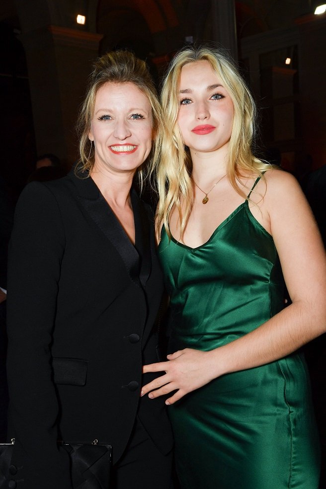 Alexandra Lamy et sa fille Chloé Jouannet | Photo : Getty Images 