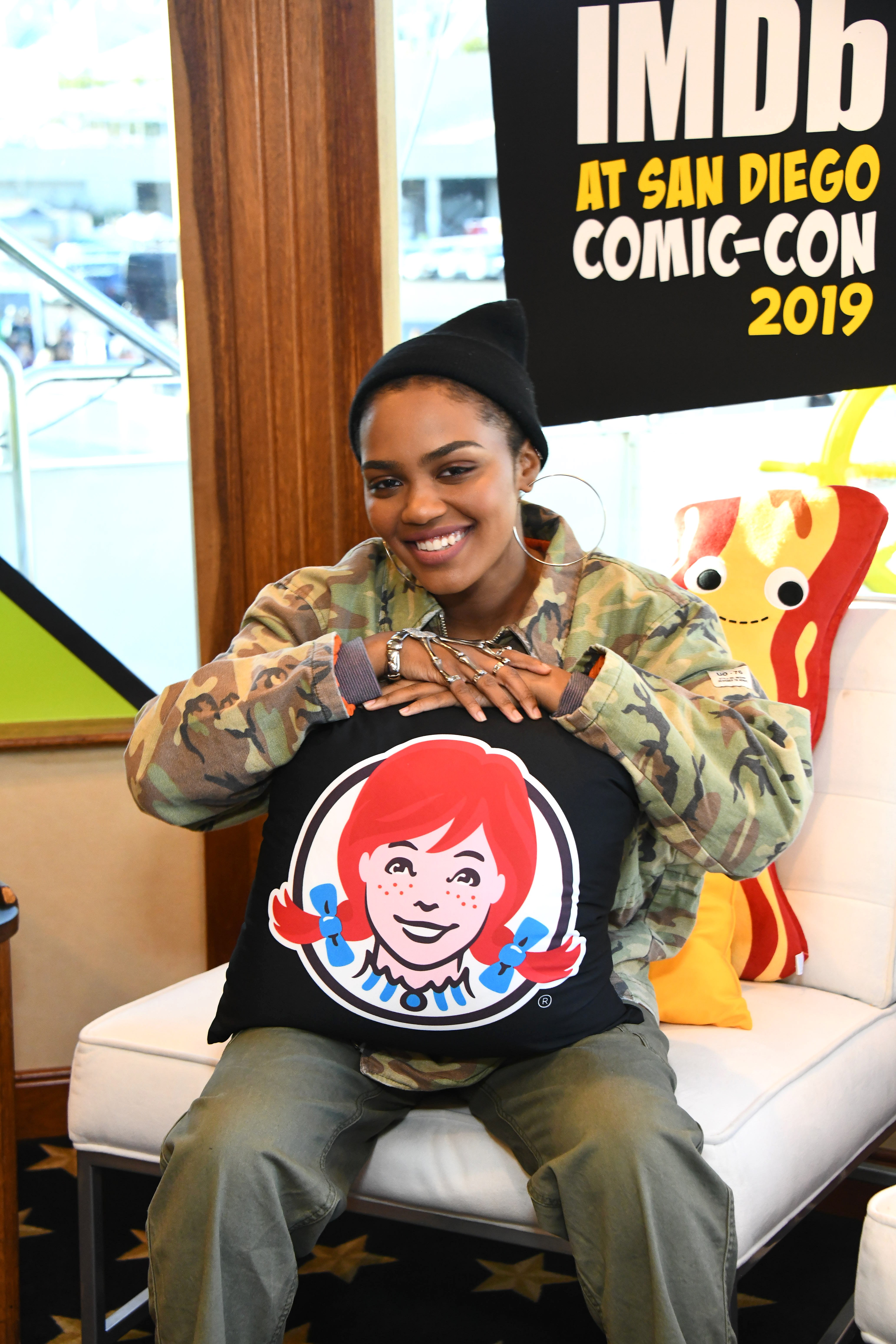 China Anne McClain at the IMDb Fan Party at Comic-Con on July 18, 2019 in California | PHOTO: Getty Images