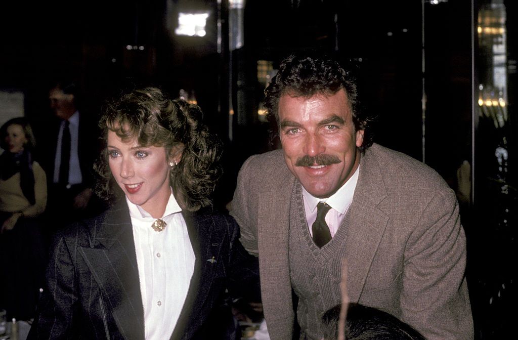 Tom Selleck and Jillie Mack at Patricia Neal's 59th Birthday Celebration at Potomac Room at the Watergate Hotel in Washington D.C., United States. | Source: Getty Images