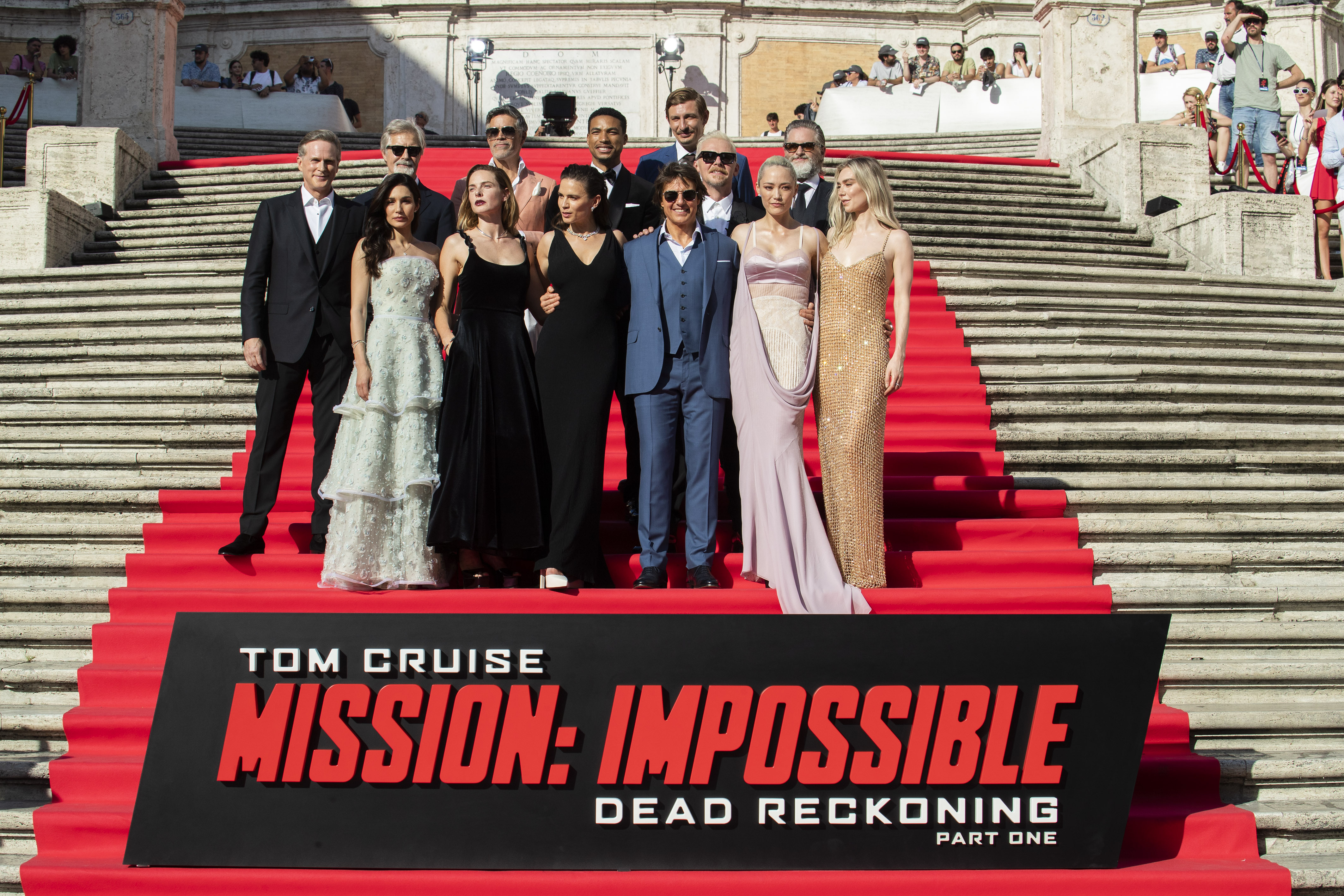 The cast of "Mission Impossible: Dead Reckoning Part One," in Rome, Italy in 2023 | Source: Getty Images