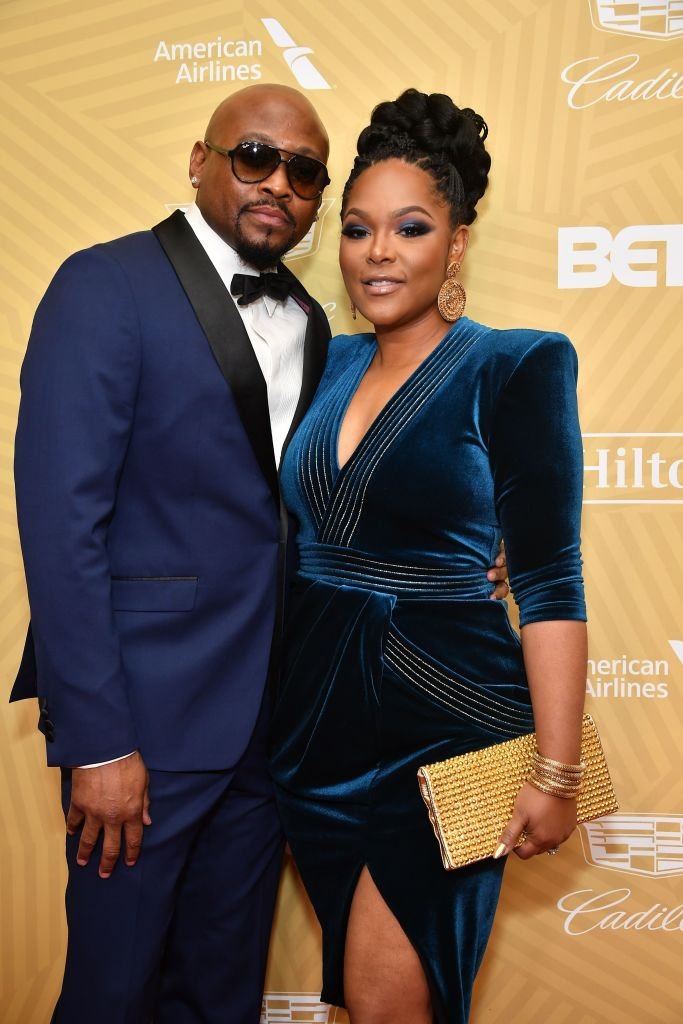 Omar Epps and Keisha Epps attend the American Black Film Festival Honors Awards Ceremony at The Beverly Hilton Hotel on February 23, 2020 | Source: Getty Images