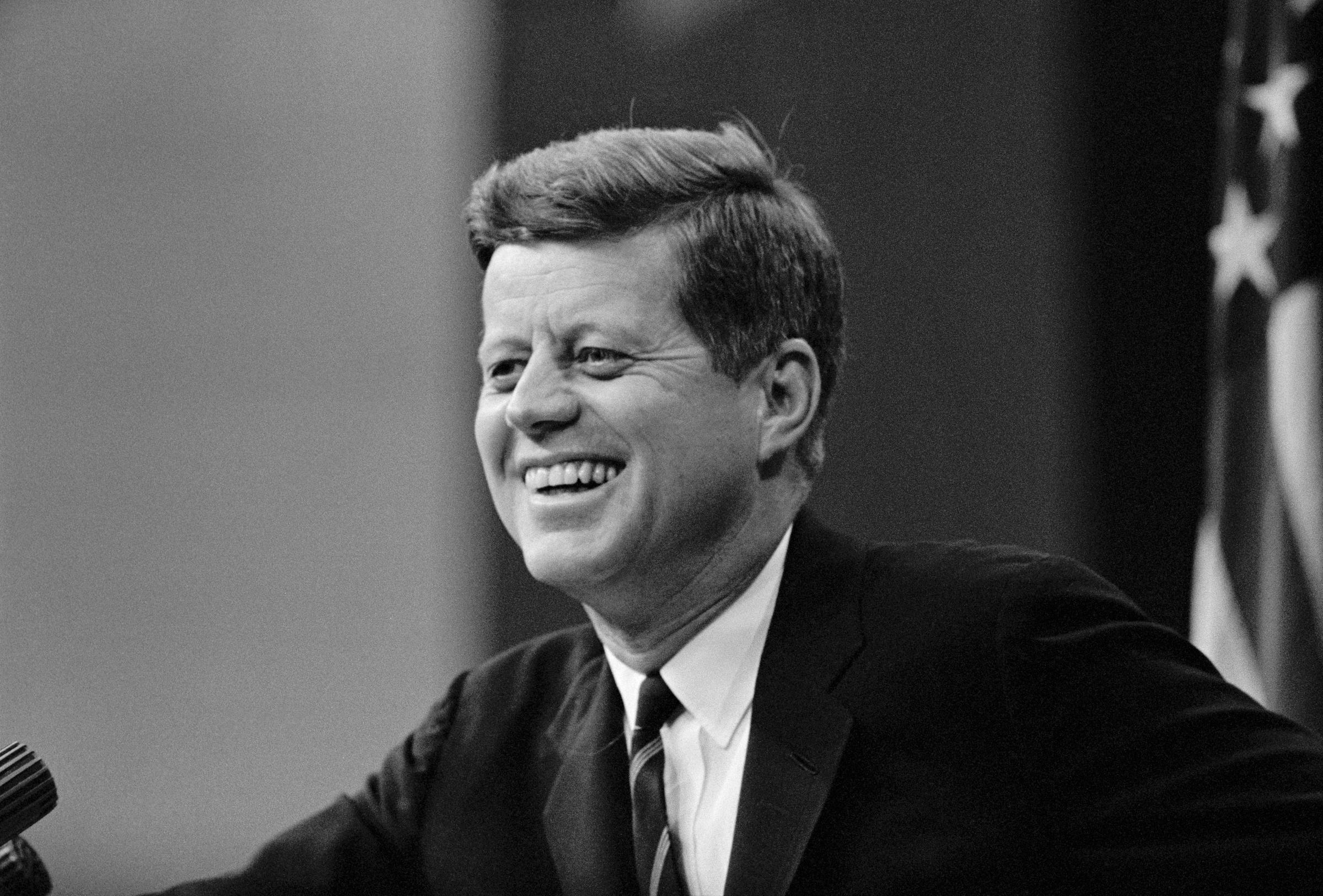 John F. Kennedy photographed in 1963. | Source: Getty Images