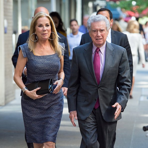 Kathy Lee Gifford and Regis Philbin are seen in Midtown on September 23, 2015 in New York City. | Photo: Getty Images