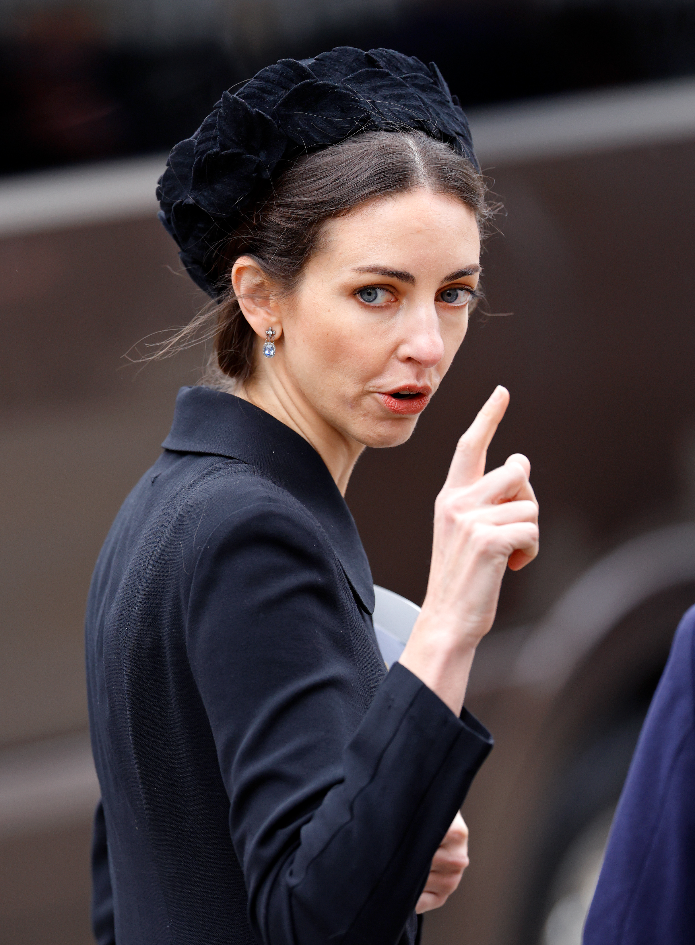 Lady Sarah Rose Hanbury at the Service of Thanksgiving for the life of Prince Philip, Duke of Edinburgh in London, England on March 29, 2022 | Source: Getty Images