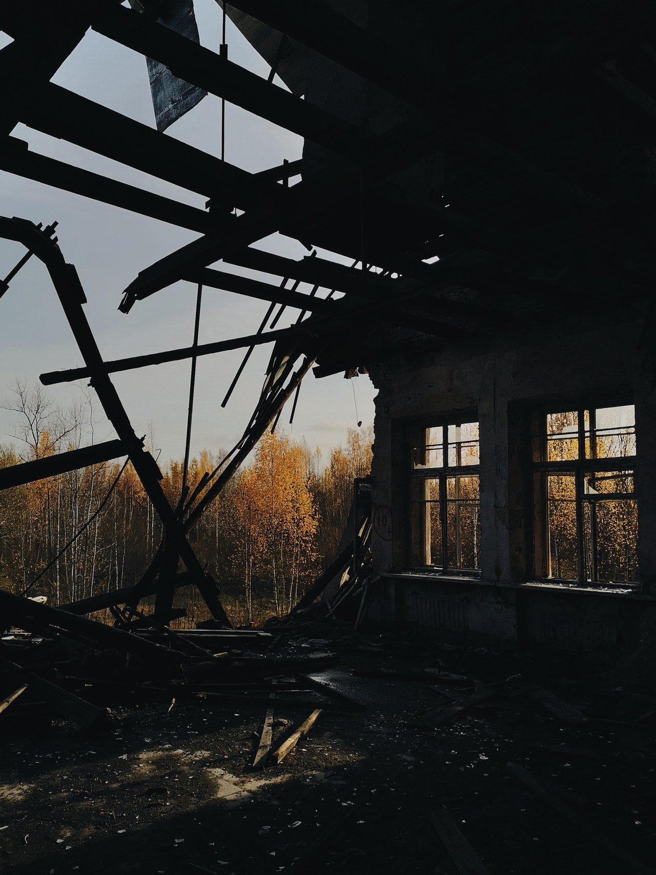 Una vivienda en ruinas. | Foto: Pexels
