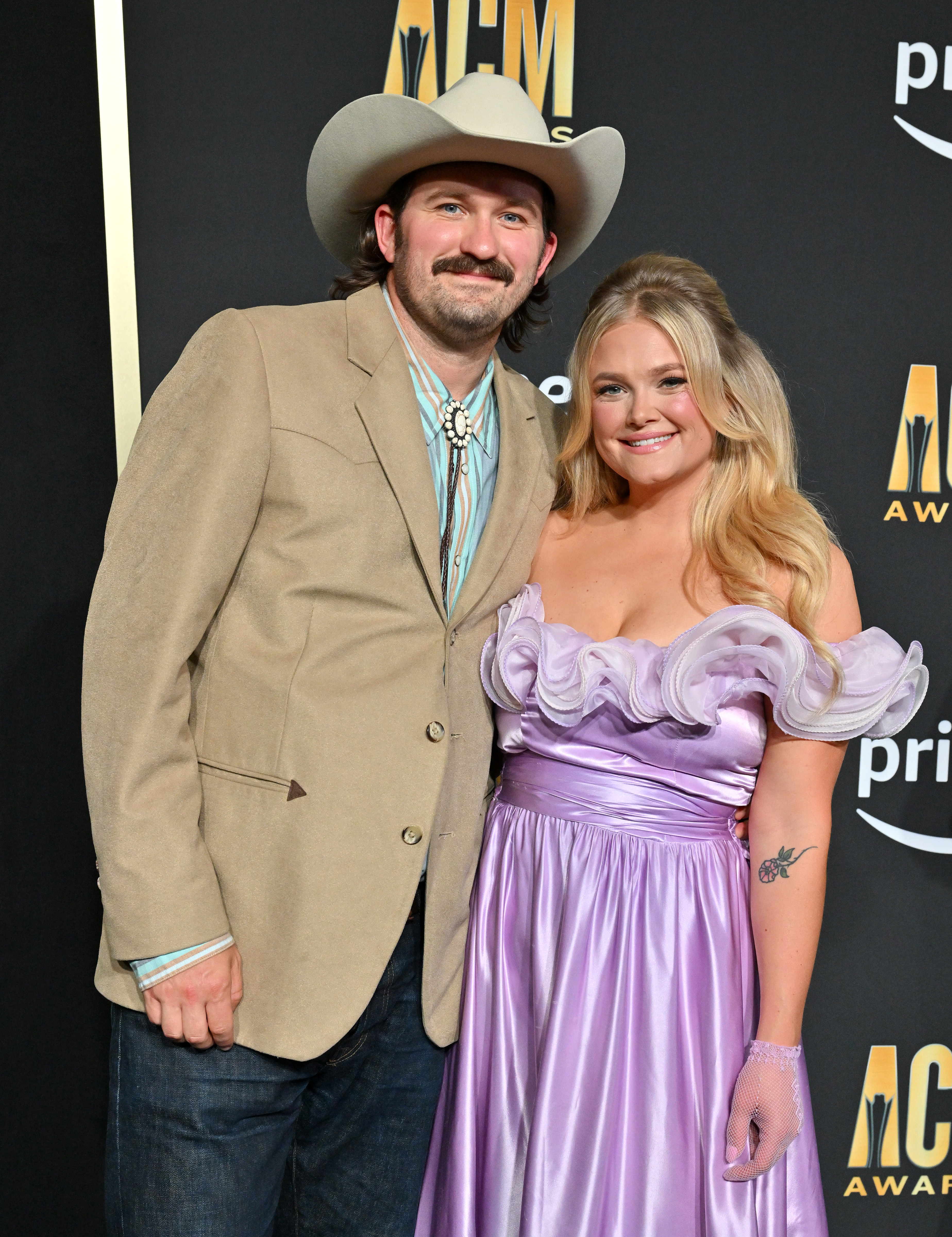 Jake Gear and Hailey Whitters at the 58th Academy of Country Music Awards on May 11, 2023, in Texas | Source: Getty Images