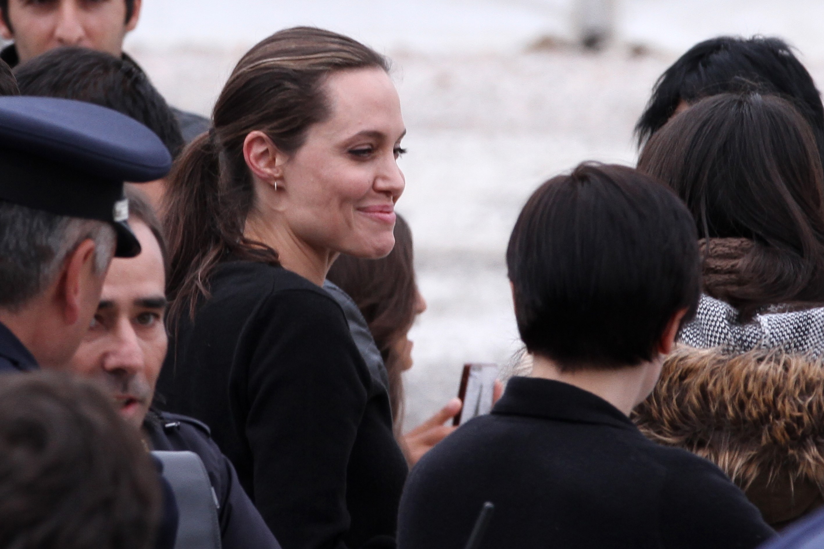 Angelina Jolie in Athens, Greece, in March 2016 | Source: Getty Images