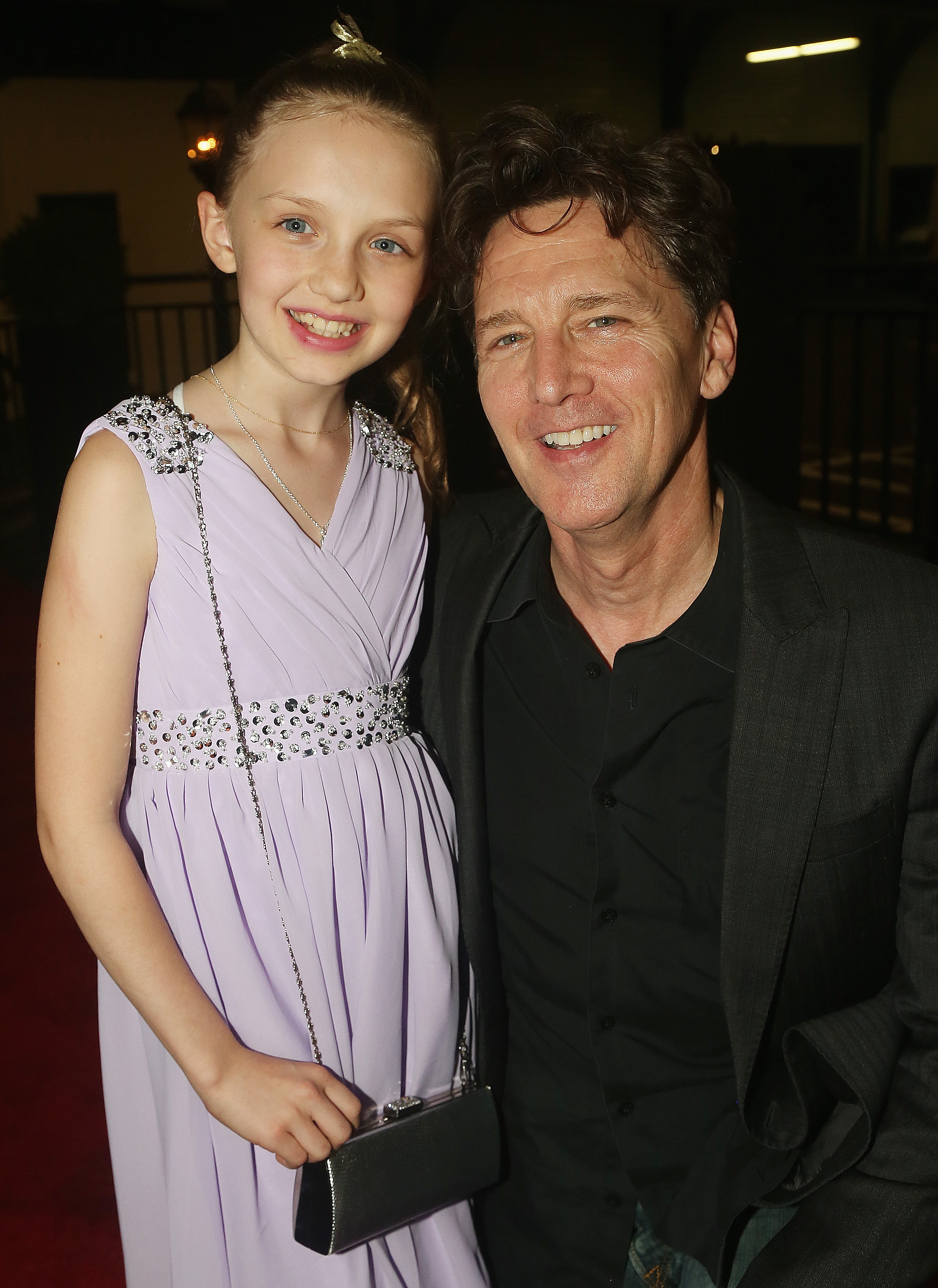 Willow and Andrew McCarthy at the opening night party for "1984" on Broadway at The Lighthouse at Chelsea Piers on June 22, 2017, in New York City. | Source: Getty Images