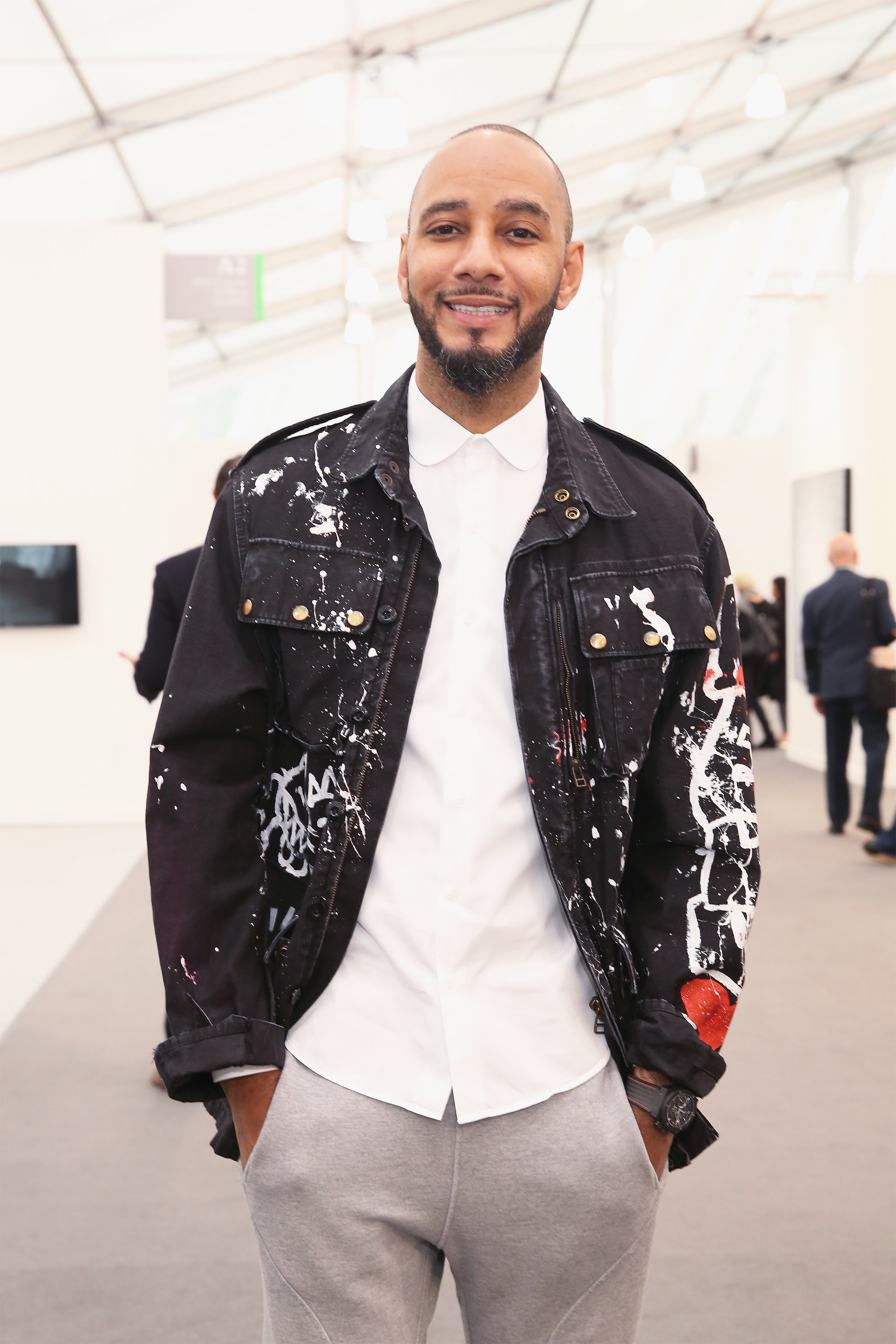 Swizz Beatz at the 2016 Frieze Art Fair in New York. | Photo: Getty Images