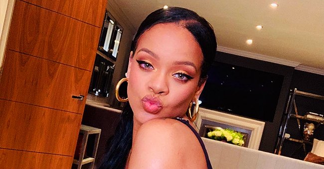 Rihanna Promotes Fenty Beauty's Trophy Wife Life Makeup Collection