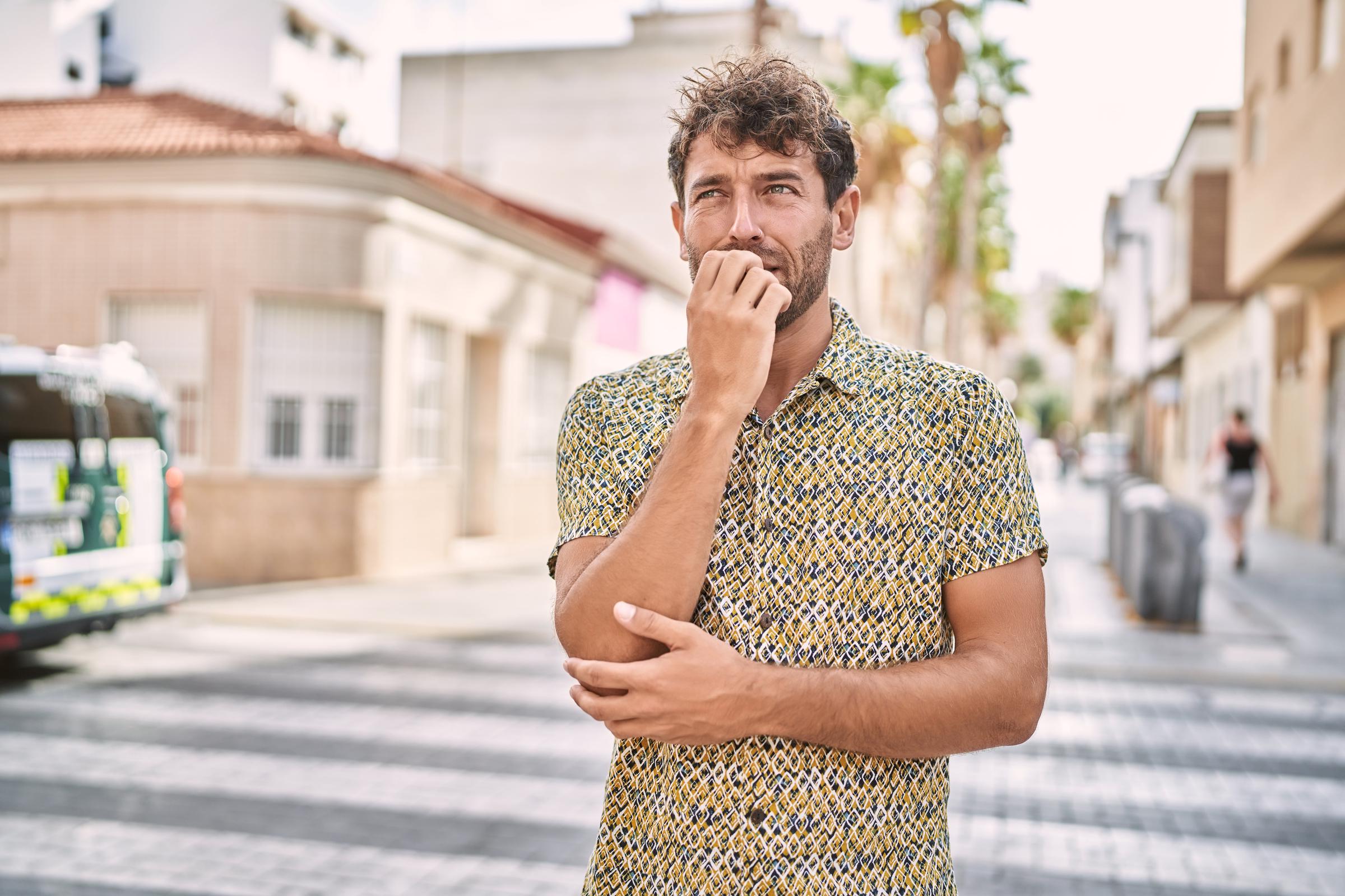 A nervous man | Source: Freepik